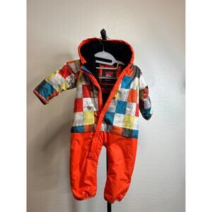 Quiksilver Toddler Dry Flight Snowsuit Ski Winter 12M Size